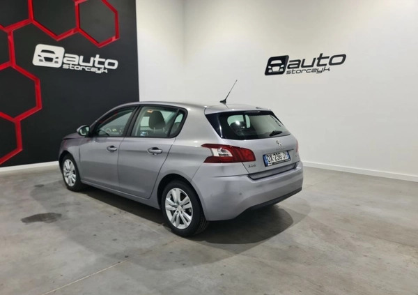 Peugeot 308 cena 22700 przebieg: 160000, rok produkcji 2015 z Łeba małe 277